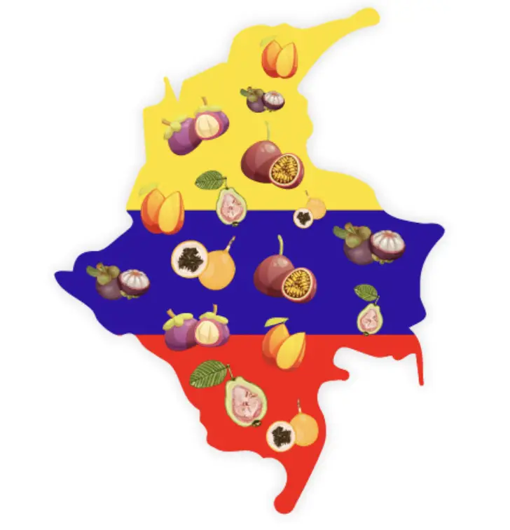 Map of Colombia
